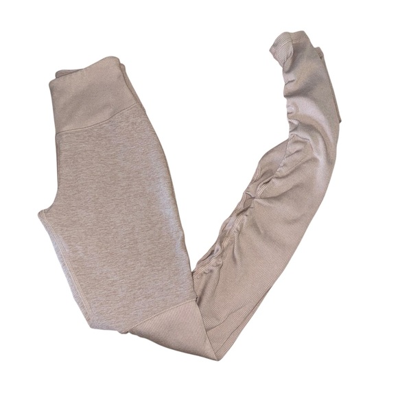 ALO Yoga Pants - ALO Yoga Alosoft High Waist Goddess Leggings Pink Beige Size XS